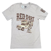 Mens Dirt Rodeo Ready Tan Tee Shirt