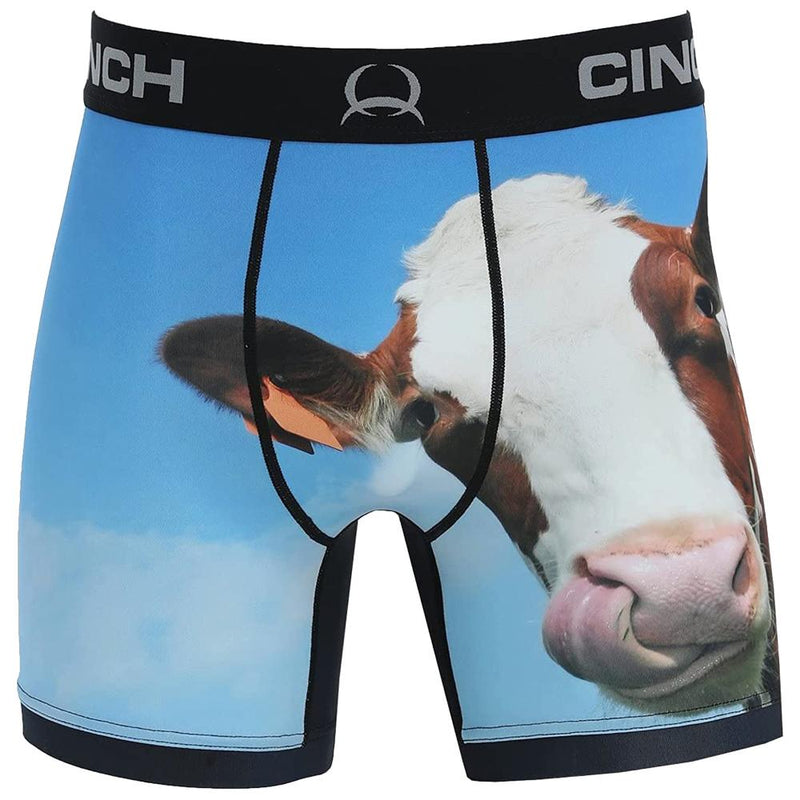Men's 6 Inch Cow Boxer Brief