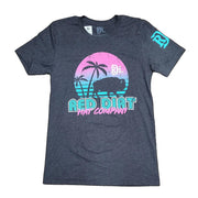 Mens Miami Vice Dark Grey Tee Shirt
