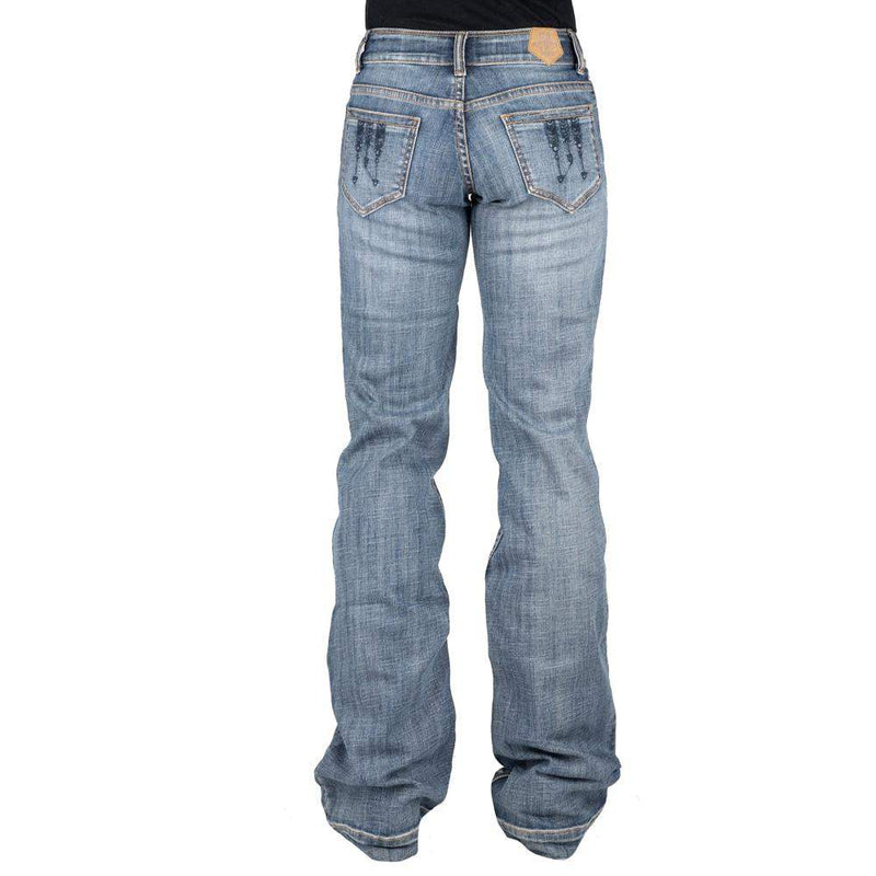 Tin Haul Womens Rachel Straight Crop Jean