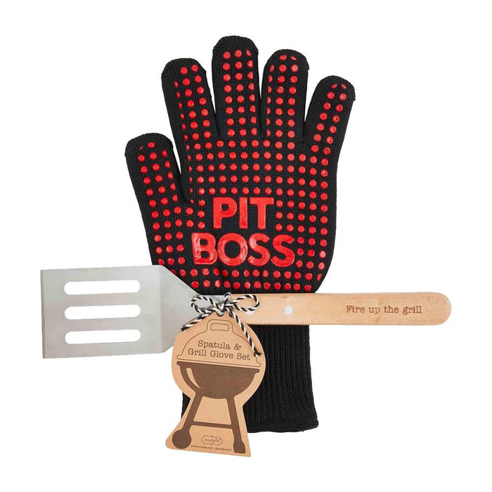 Pit Boss Grill Glove and Spatula Set