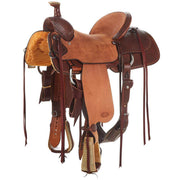 Heavy Oil 1/2 Breed Mini Basket Stamp Team Roper