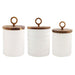 Textured Canister Set