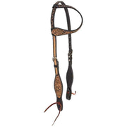 Circle Y Saddlery Blooming Wild Singe Ear Headstall