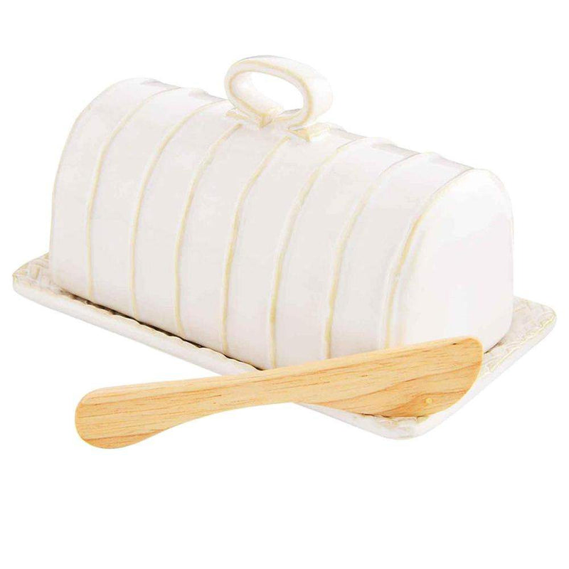 Stoneware Butter Dish