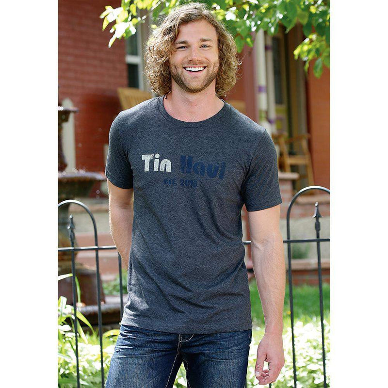 Tin Haul Mens Haul Distressed Tee Shirt