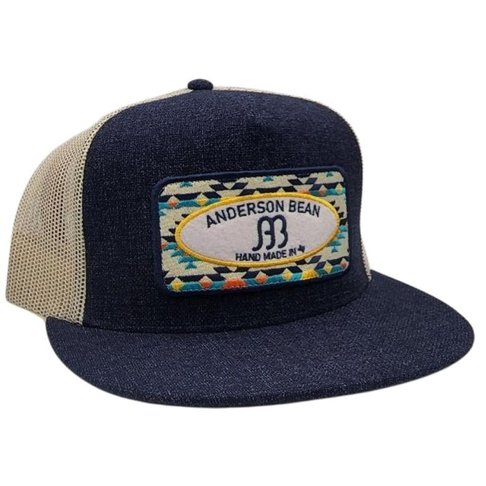 Anderson Bean Aztec Navy and Stone Cap