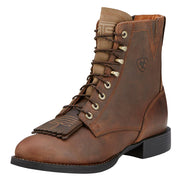 Women's Heritage Lacer II Distressed Brown 6 In Top Boot