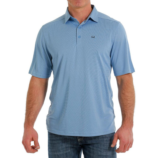 Mens Cinch ArenaFlex Striped S/S Polo Shirt