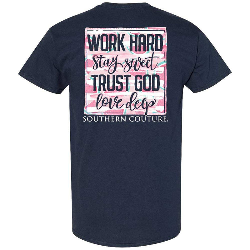 Southern Couture Women's Classic Work Hard Trust God