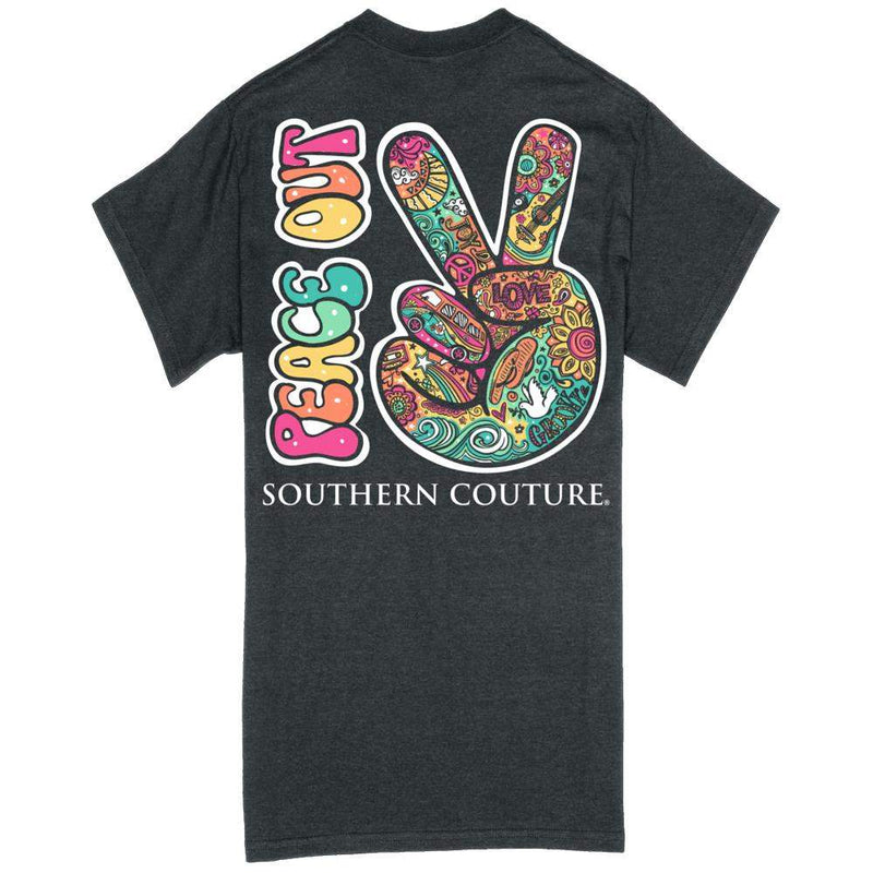 Southern Couture Women's Classic Peace Out Tee