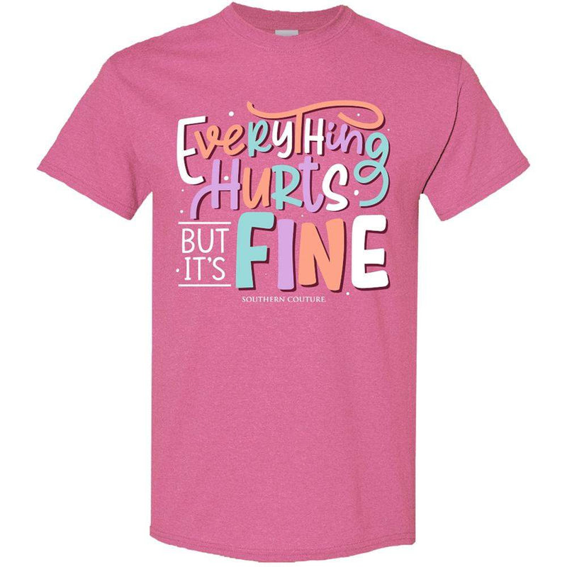 Southern Couture Women's Everything Hurts Graphic Tee