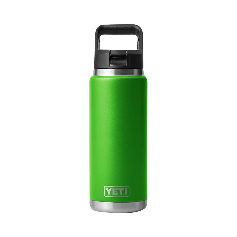 Rambler 26oz Straw Bottle Canopy Green