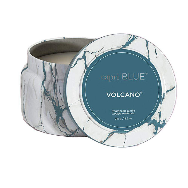 Capri Blue Volcano 8.5oz Modern Marble Travel Tin Candle