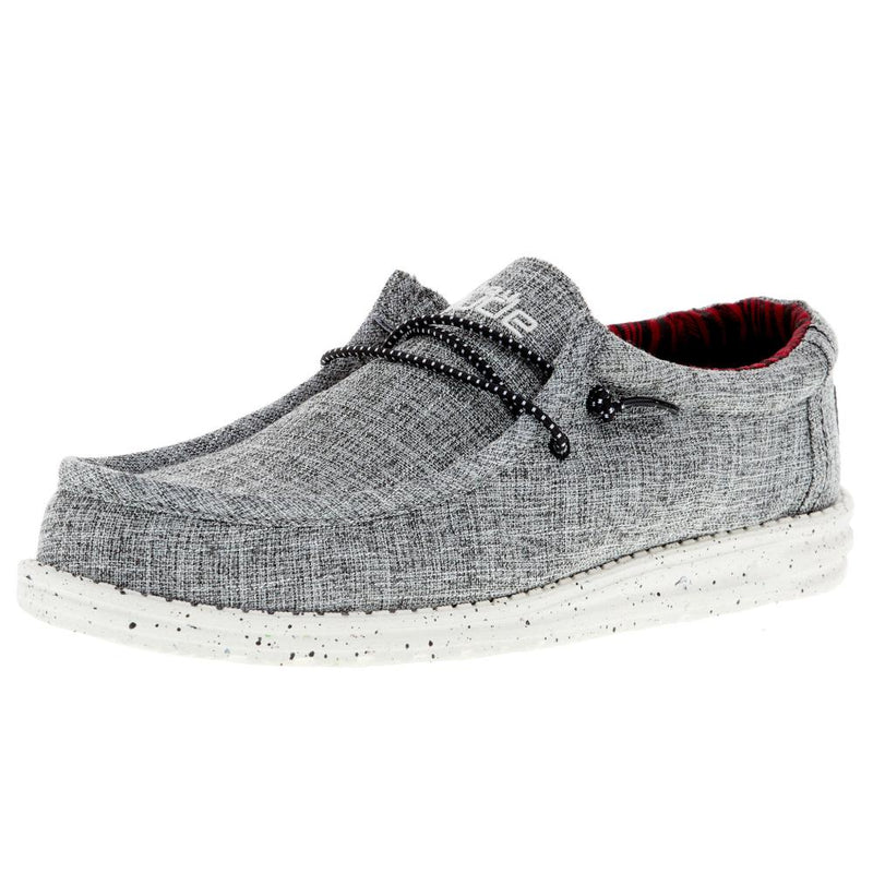 Men's Wally Eco Linen Black Casual Shoe