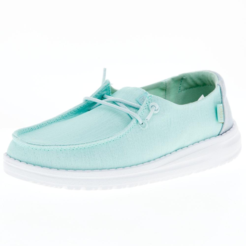 Hey Dude Youth Wendy Glitter Moon Stone Casual Shoe