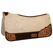 3/4 Inch Limited Edition Apex Sunflower Fields Contour Felt Saddle Pad