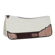 3/4 Inch Limited Edition Apex Arizona Turquoise Contour Felt Saddle Pad