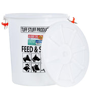 S Heavy Duty Feed Seed Storage Tub with Lid 26.5 Gallon