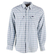 Wrangler Mens Western Performance Plaid Longsleeve Multi Color Shirt