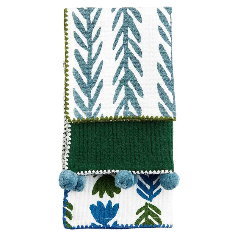 Floral Indigo Dish Cloth Set