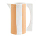 Stripe Terra Cotta Pitcher