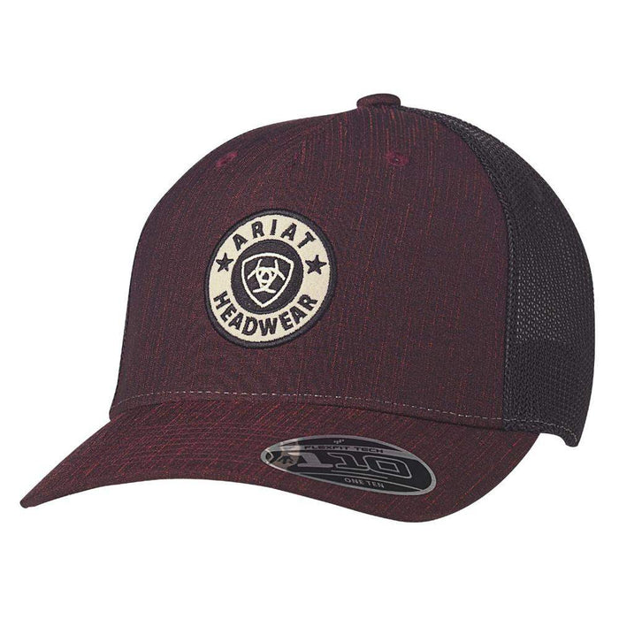 Ariat Men's Round Shield Patch Cap