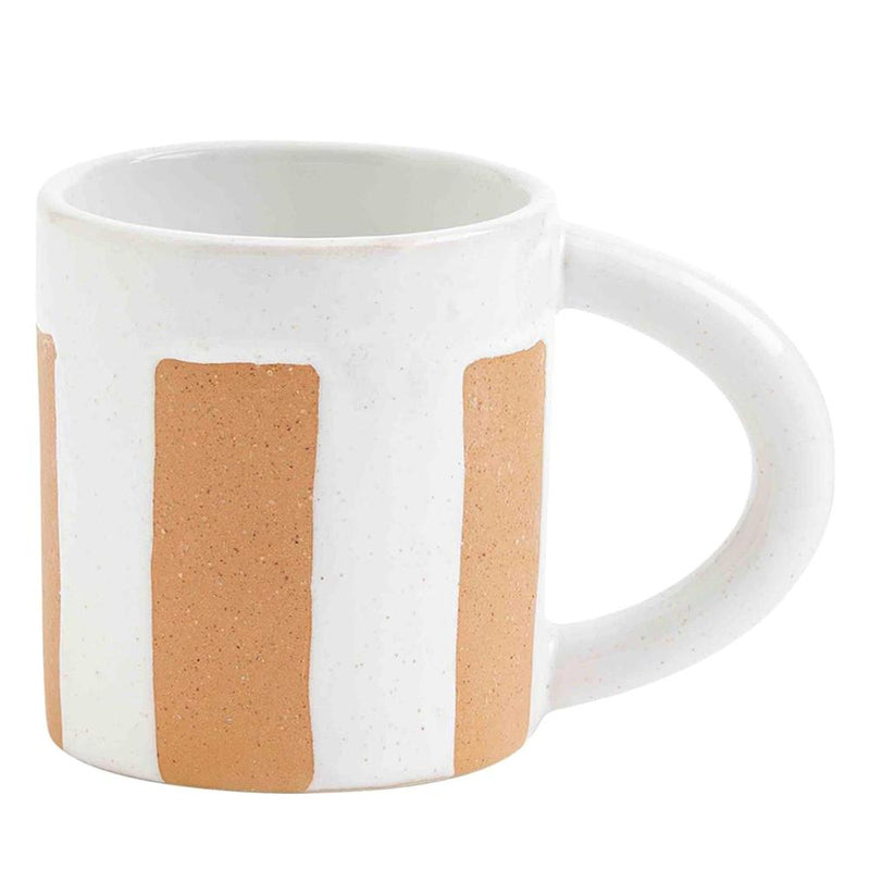 Stripe Terra Cotta Mug