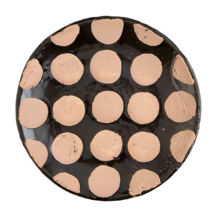 Circle Black Terra Cotta Platter