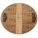 Mud Pie Over Sized Round Wood Board