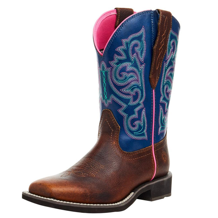 Women's Delilah Stretchfit Dark Cottage/ Ole Blue 10 In Top Boot