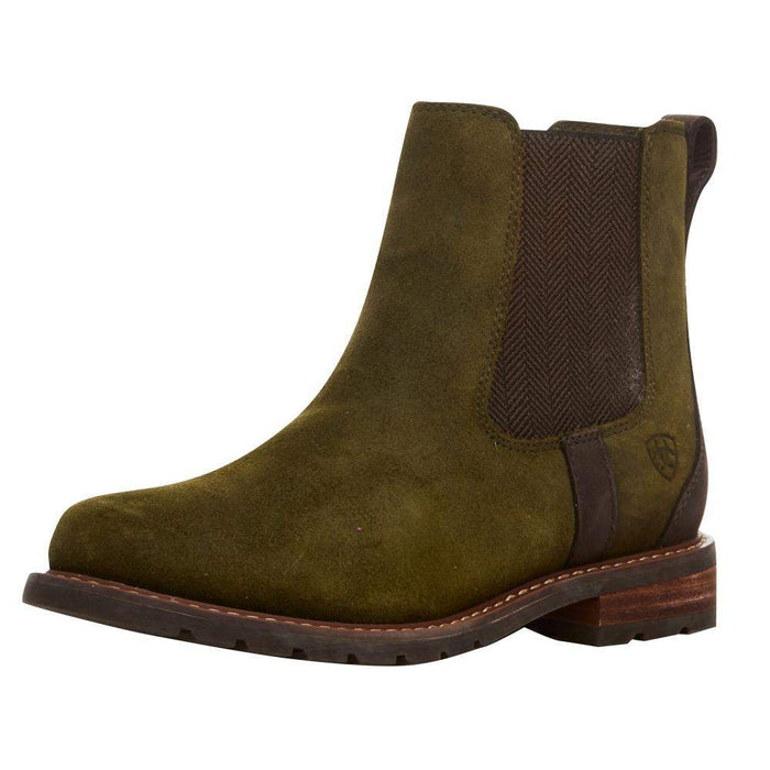 Women's Wexford Waterproof Olive Slip On