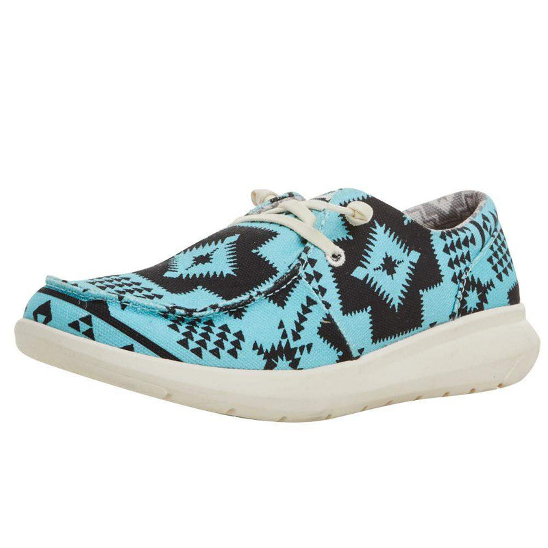 Women's Hilo Turquoise Saddle Blanket Casual