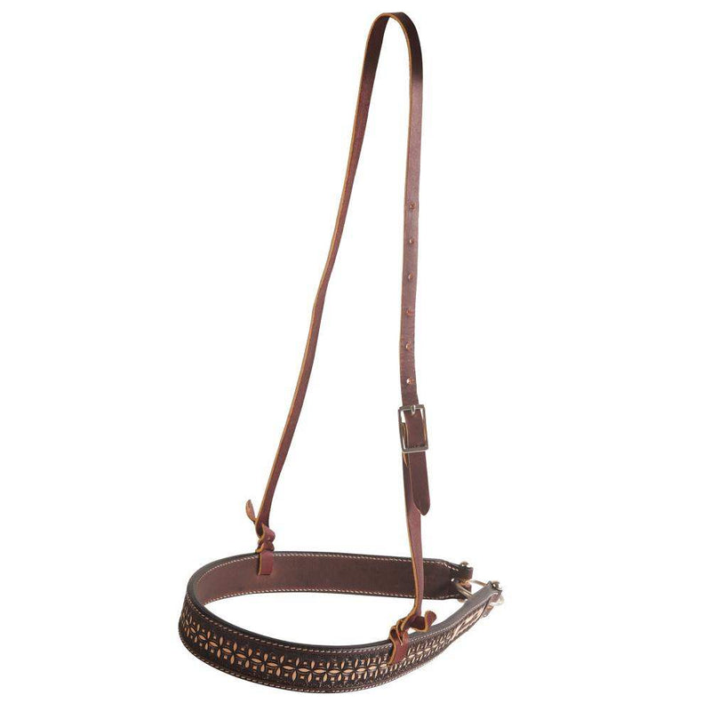 Professionals Choice Chocolate Geometric Noseband