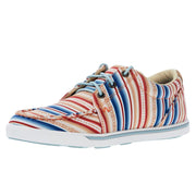 Women's Retro Multi Tan Low Top Casual Shoes