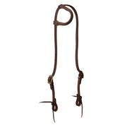 Weaver Leather Vintage Brass Center Bar Buckle Single Ear Headstall