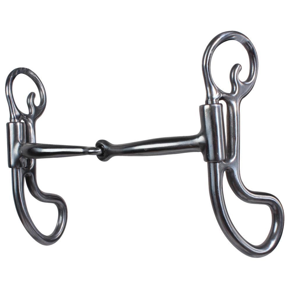 Professionals Choice Professional's Smooth Snaffle Teardrop Shank Bit