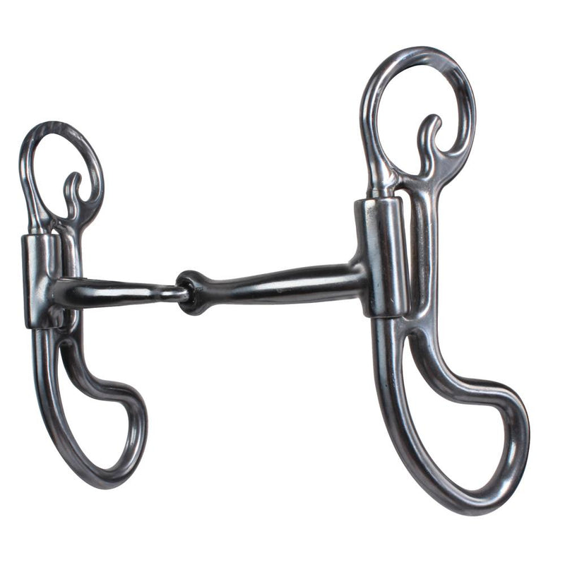 Smooth Snaffle Teardrop Shank Pony Bit