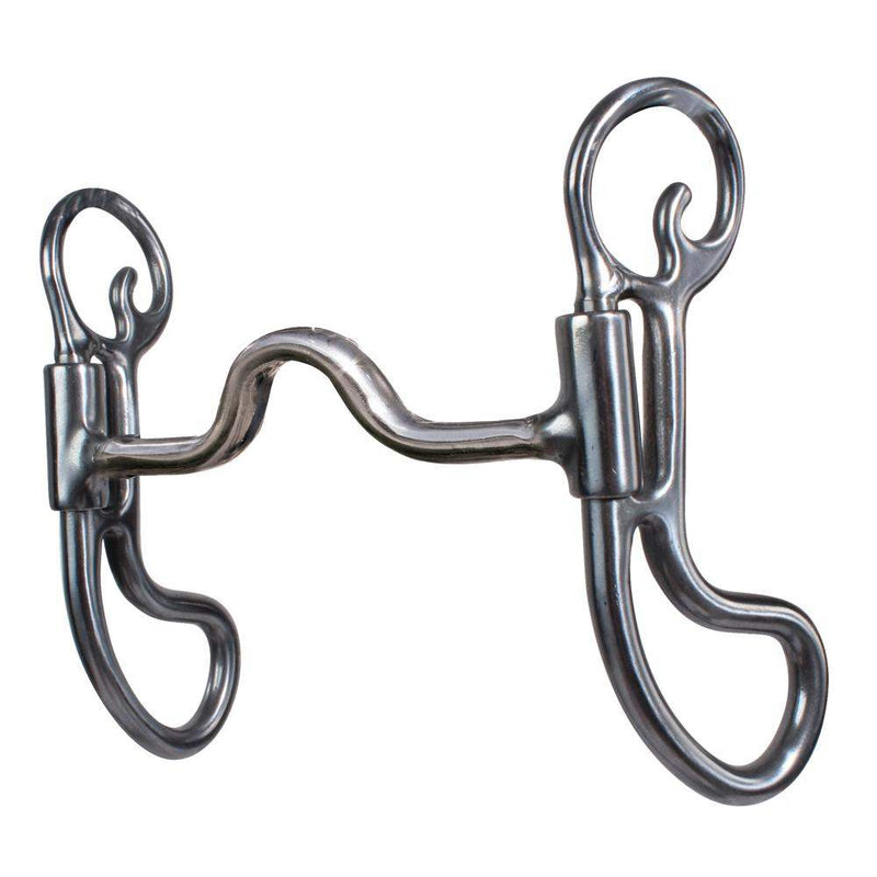 Professionals Choice Smooth Medium Port Teardrop Shank Pony Bit