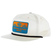 Mens White Trucker Cap
