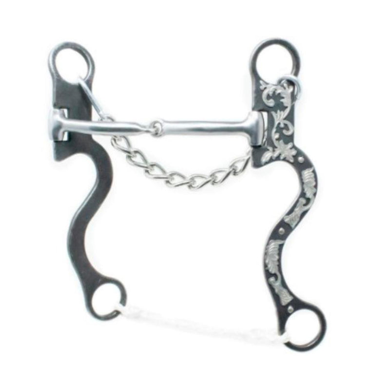 Walt Woodard Legend Collection Snaffle Long Shank Bit