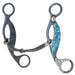 Turquoise Smooth Snaffle Gag Bit
