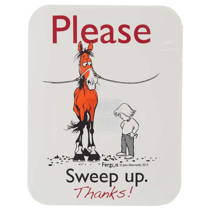 Sweep Up Barn Sign