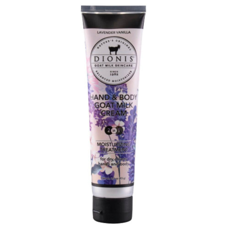 Hand Body Lavender Vanilla Cream 3.3oz