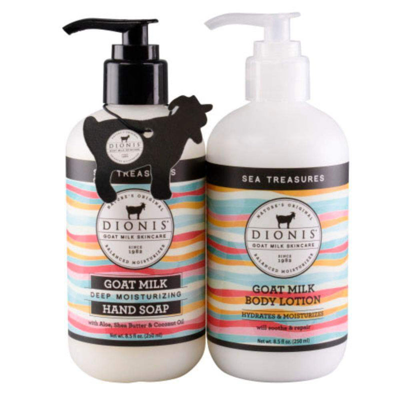 Dionis Sea Treasures Body Lotion Hand Soap Set