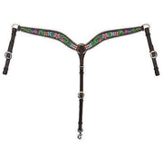 Circle Y Saddlery Vibrant Garden Breast Collar
