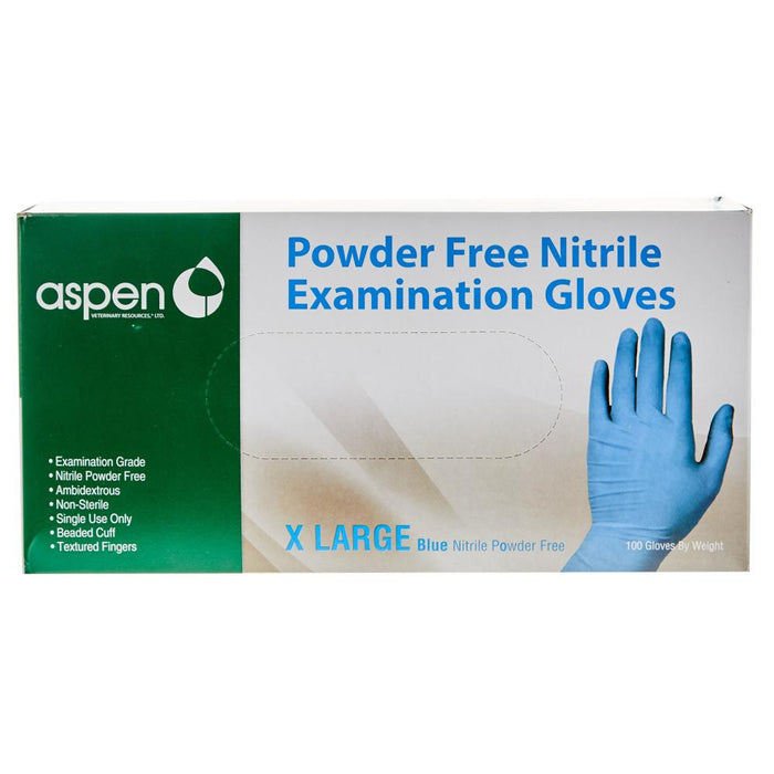 Latex Free Nitrile Examination Gloves XLarge