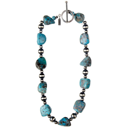 Navajo Pearl Turquoise Chunky Necklace