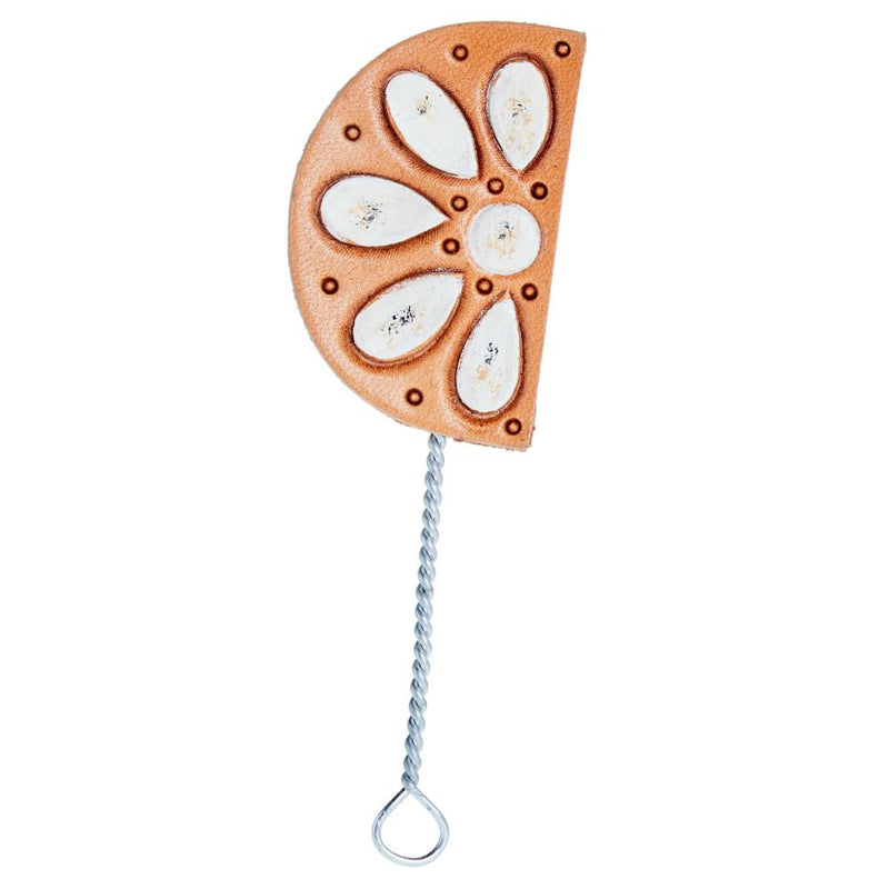 White Buffalo Oval Hat Pick