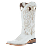 Womens Velo Pearl Cutout 12in Embroidery Top Cowgirl Boot
